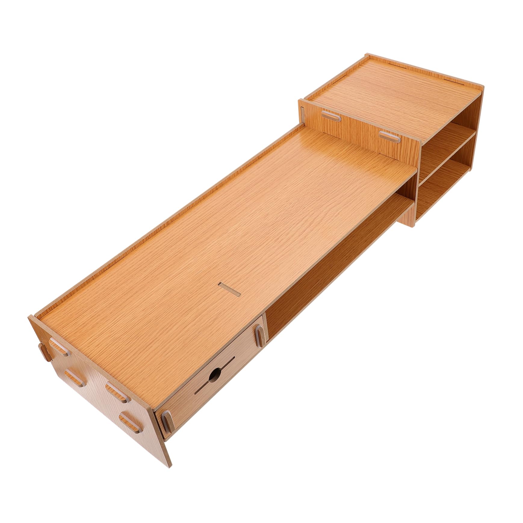Soporte para monitor y elevador de pantalla para un despacho en casa ordenado