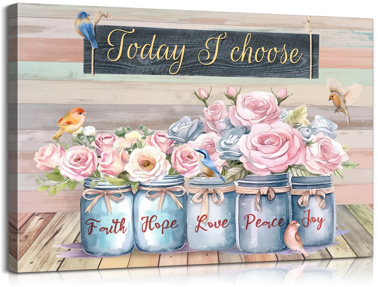 Photo 1 of Motivational Wall Decor Inspirational Wall Decor Positive Affirmations Wall Decor Positive Quotes Wall Decor Inspirational Canvas Wall Art Motivational Canvas Wall Art for Office Decor (12''Hx18''W) Art-33 12.00" x 18.00"