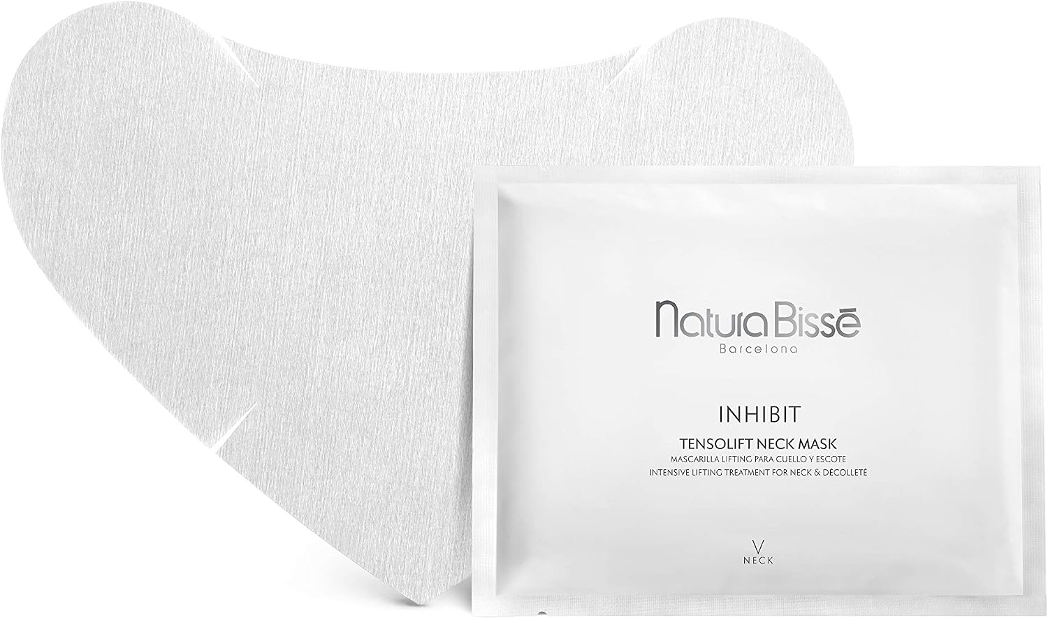 Natura Bissé Inhibit Tensolift Neck Mask, Neck & Décolleté Lifting Solution, Hydrates, Smooths & Brightens - Image 3
