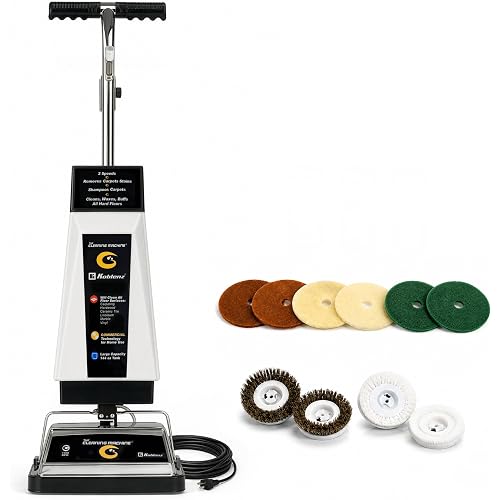 Koblenz P-2600A Carpet Shampooer Machine, 12 in Floor Polisher, 144 Ounce