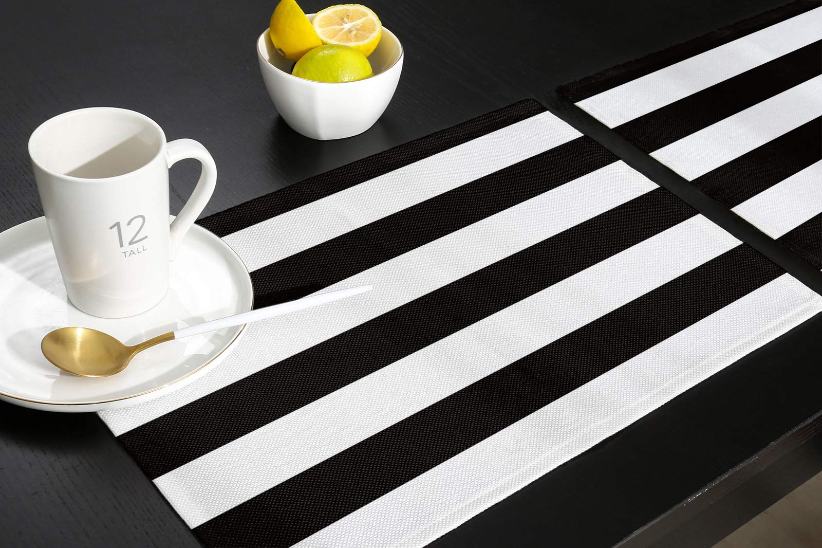 テーブル用品 Cotton Herringbone Stripe Table Mat One テーブル用品 Cotton Herringbone Stripe Table Mat One Cotton