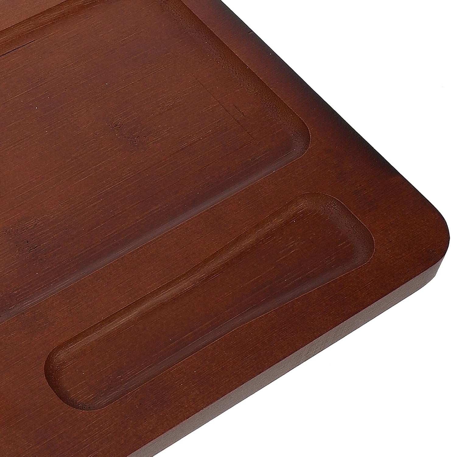 Uonlytech Wood Butter Dish with Glass Dome and Metal Cutter Square Clear Butter Holder for Kitchen Countertop with Lid Elegant Nordic Style for Restaurant and Home Use