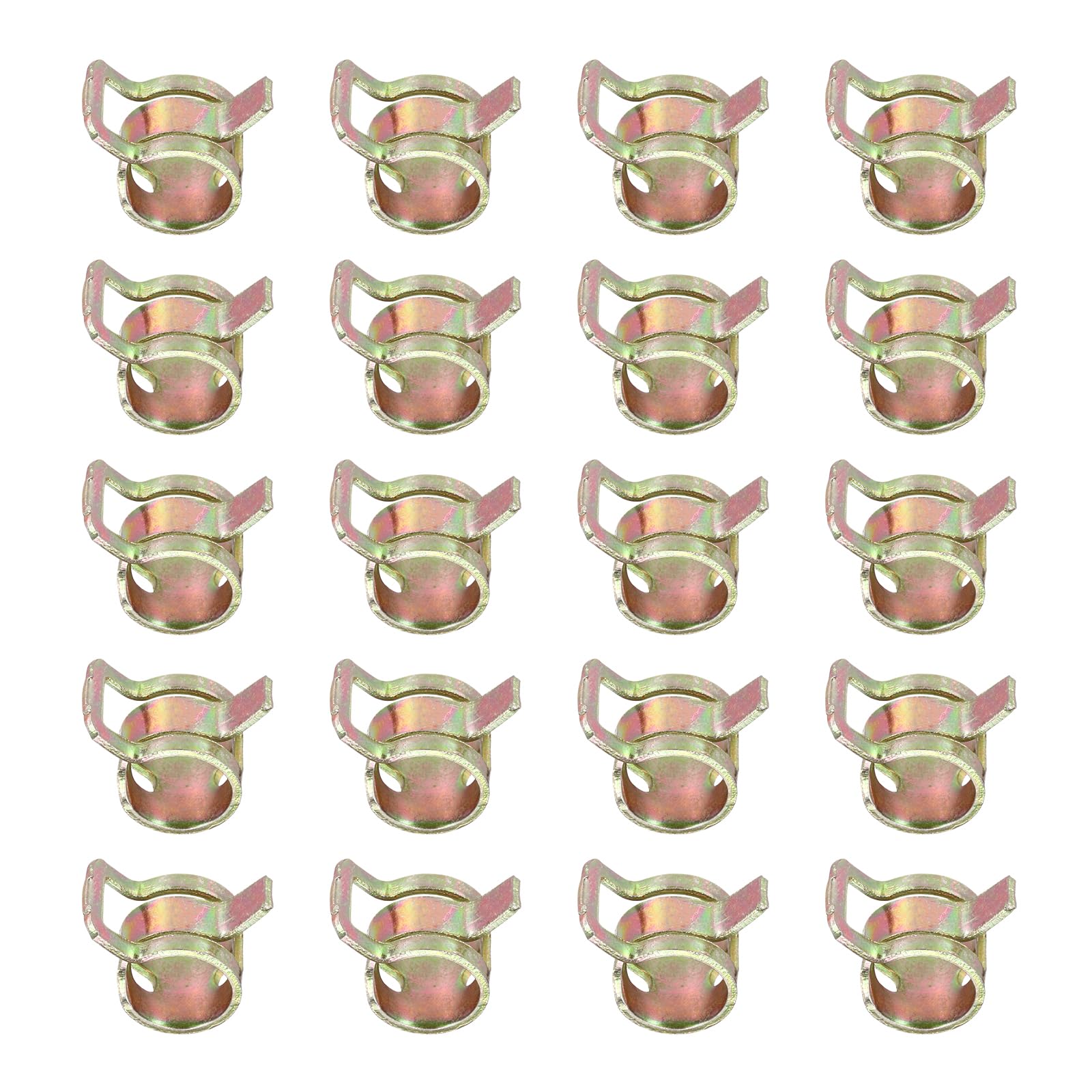 PATIKIL Spring Band Hose Clamps for 8.5-9.2mm OD Hose