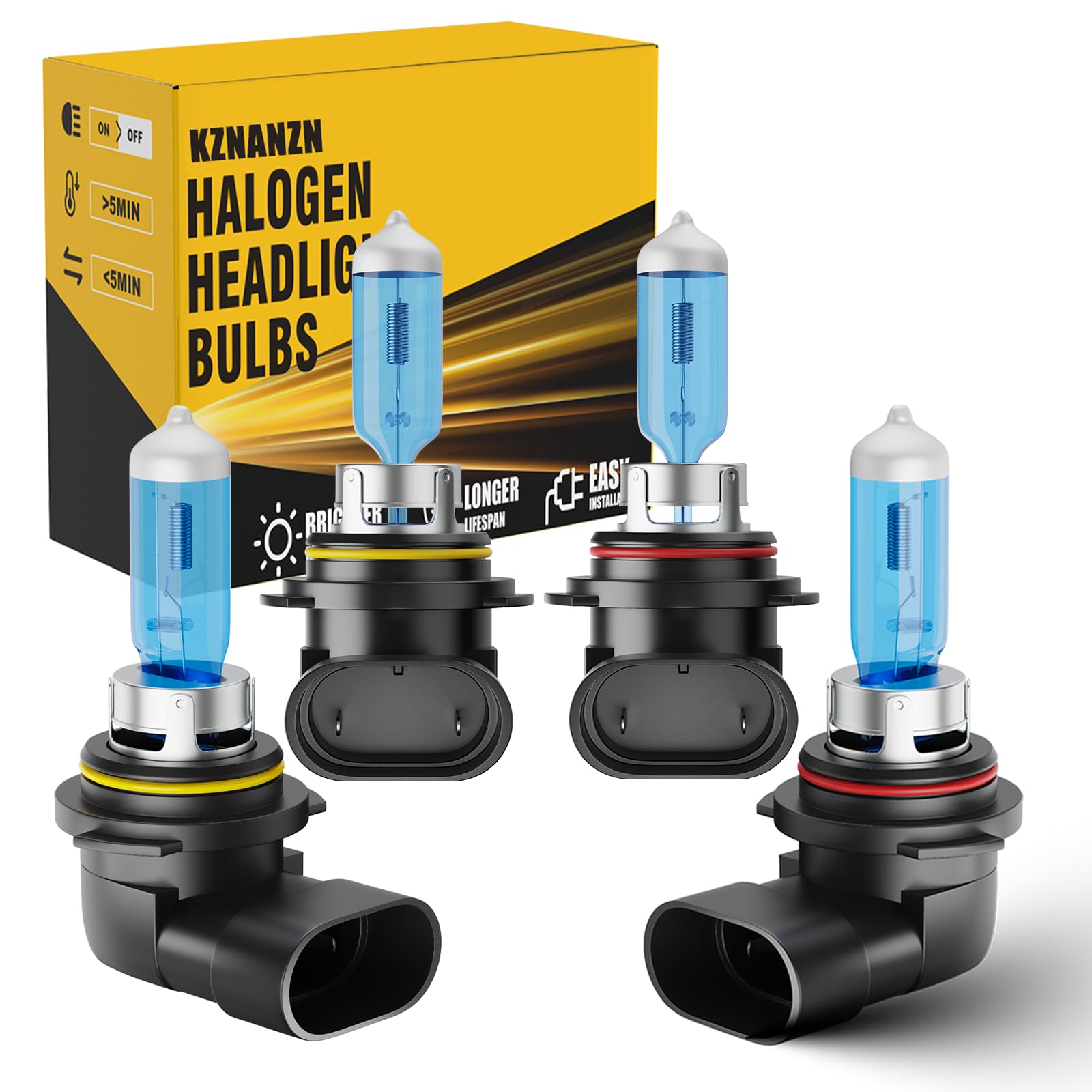 KZNANZN 9005+9006 Halogen Bulbs