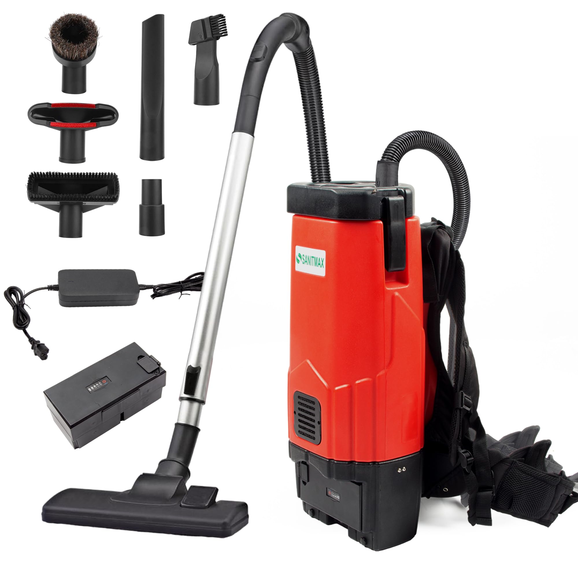 Amazon.com: SANITMAX SM05 Backpack Vacuum – Commercial-Grade 106