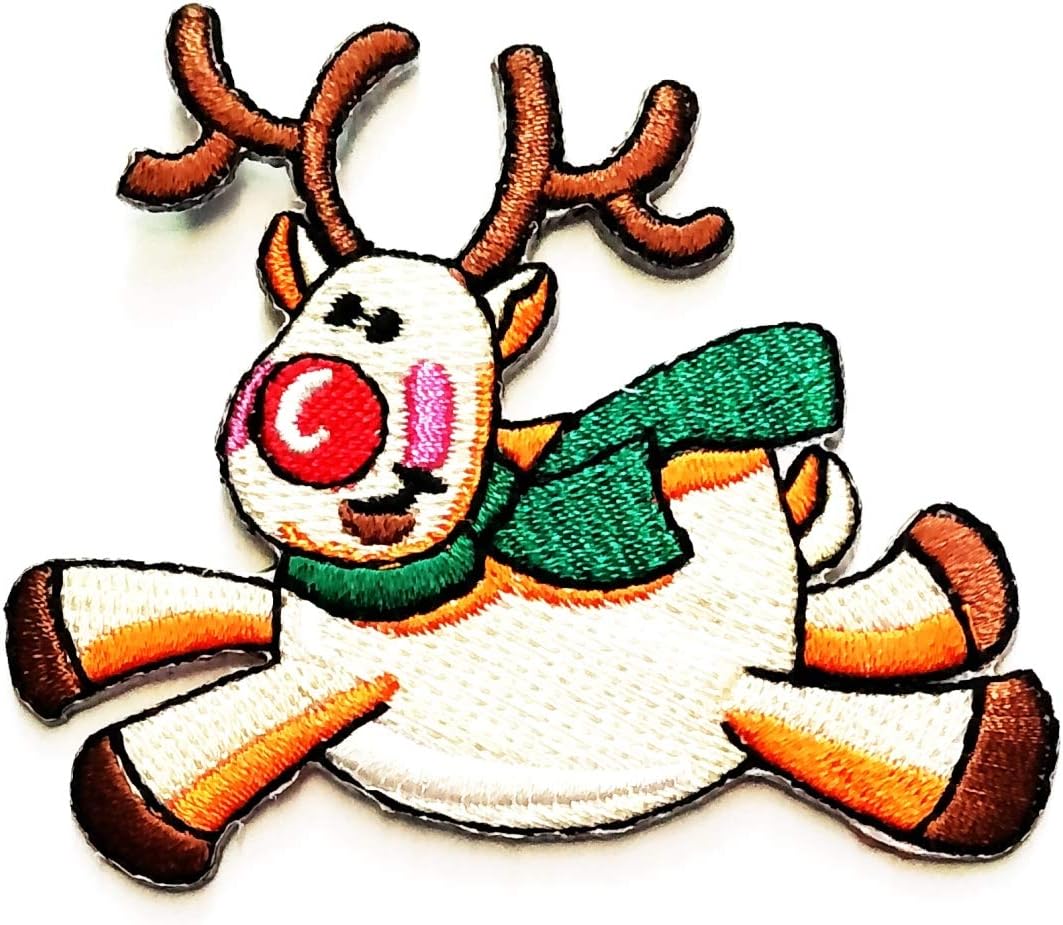 Nipitshop Patches Christmas Tree Beautiful Christmas Day Cartoon Kids Sequin Shine Shiny Iron Sew On Embroidered Patch Badge Transfer Kids Clothing Cartoon for adorning Your Jeans Hats Bags