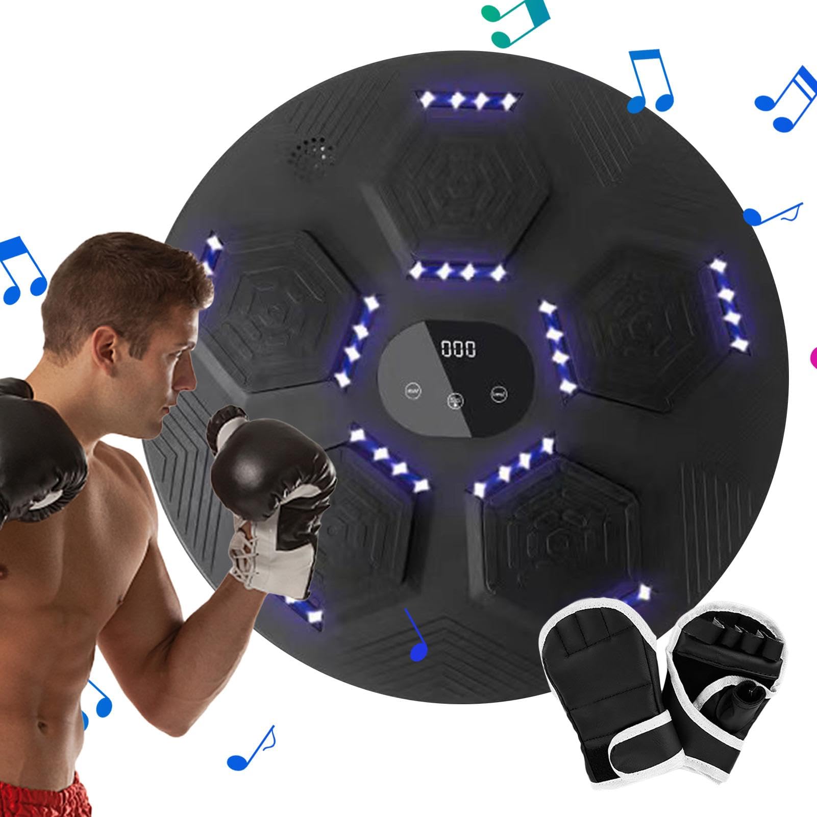 Macchina da boxe montata a parete, Macchina da boxe per musica elettronica | Macchina per allenamento a casa per allenatore di boxe con velocità
