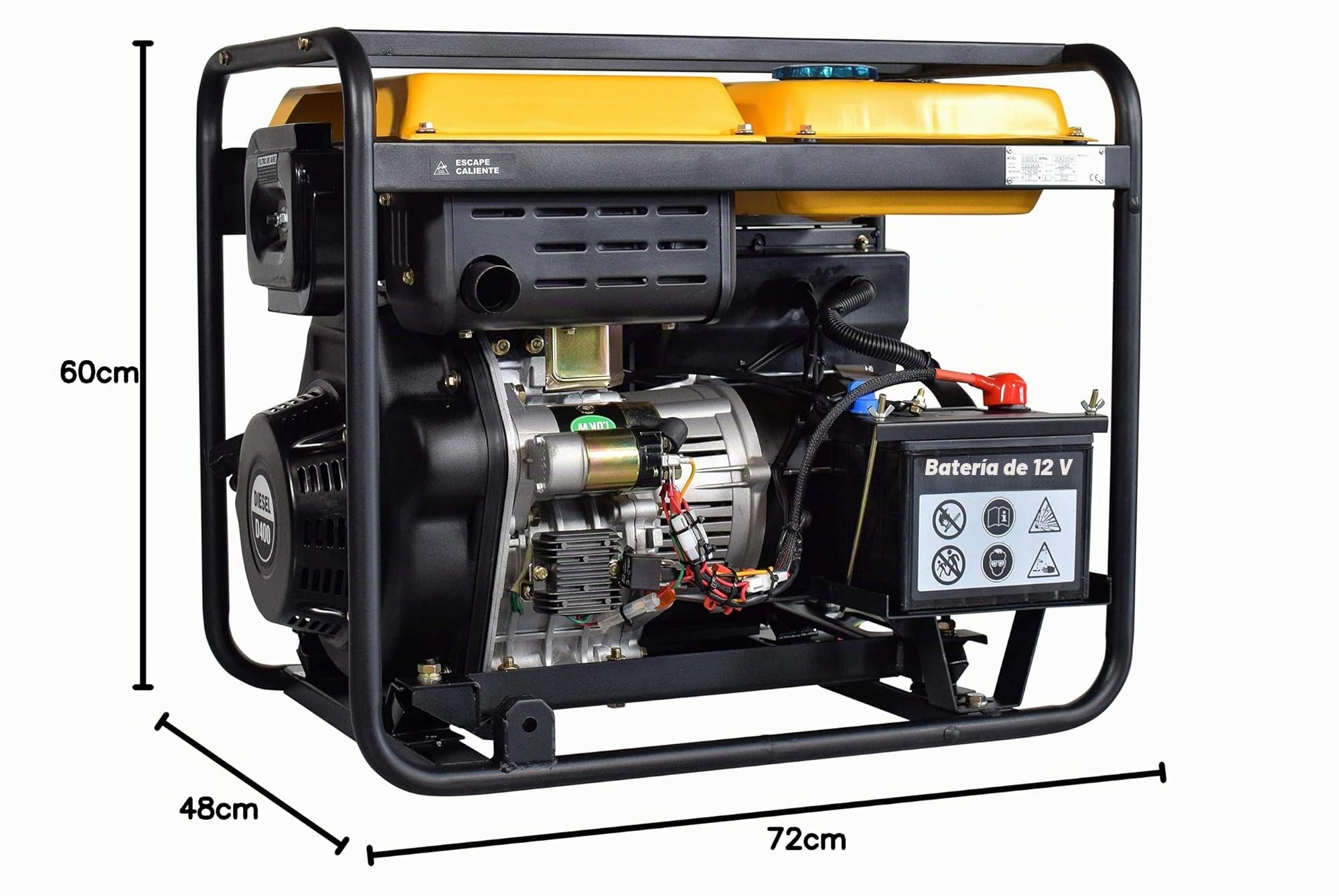 ITCPower 6100XE-3 Generador diesel
