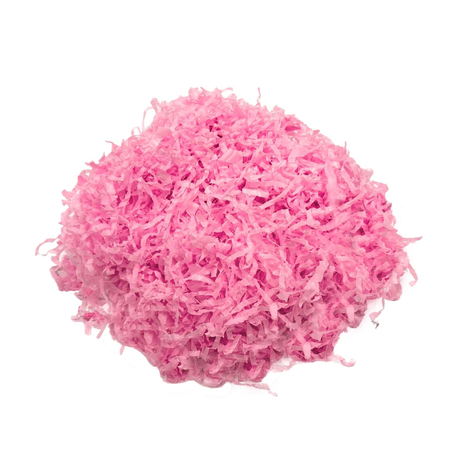 1kg Baby Pink Shredded Tissue Paper for Hampers, Soft to the Touch, Ideal Hamper Filling, Christmas, Baby Shower and Gift Packaging Filler โ image 1