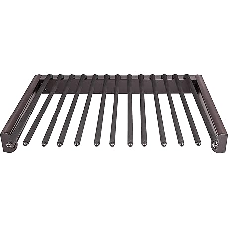 Dark Bronze Pant Rack for Stylish Closet Organization