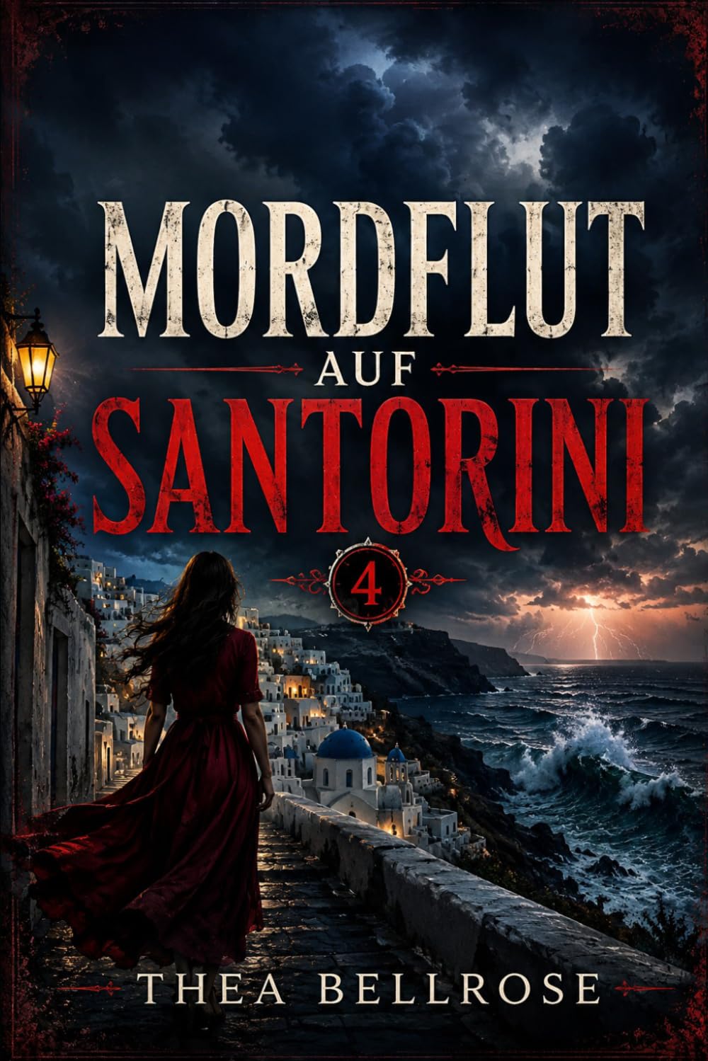 Mordflut auf Santorini: Ein mediterraner Kriminalroman über gestohlene Antiquitäten, verborgene Archive und einen Gelehrten, der im Meer gefunden wurde (Die Blackthorn-Hollow-Mysterien)