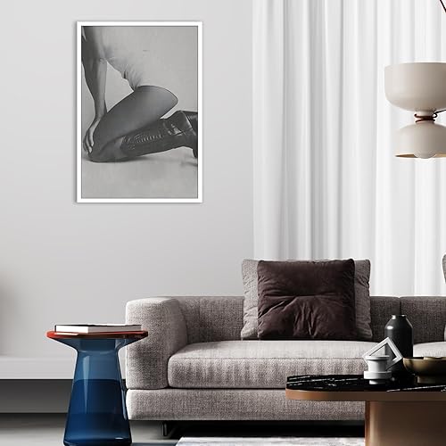 Miniatura 5 de Beshdomp Carteles de botas de vaquera costeras retro de los años 90, revista de moda estética de los años 90, arte del rancho oeste, arte preppy