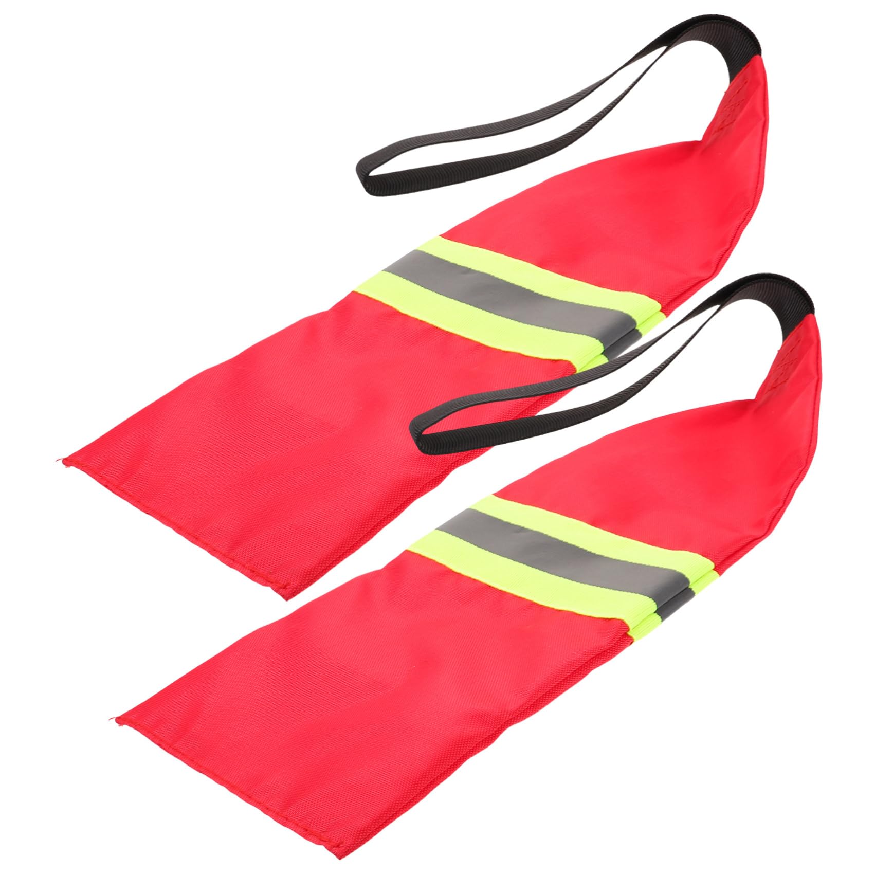 ibasenice Estandarte De Seguridad Bandera De Advertencia De Canoa Bandera De Seguridad De Kayak Kayac Banderas De Kayak Canoas Banderas De Seguridad 2 Piezas X 4