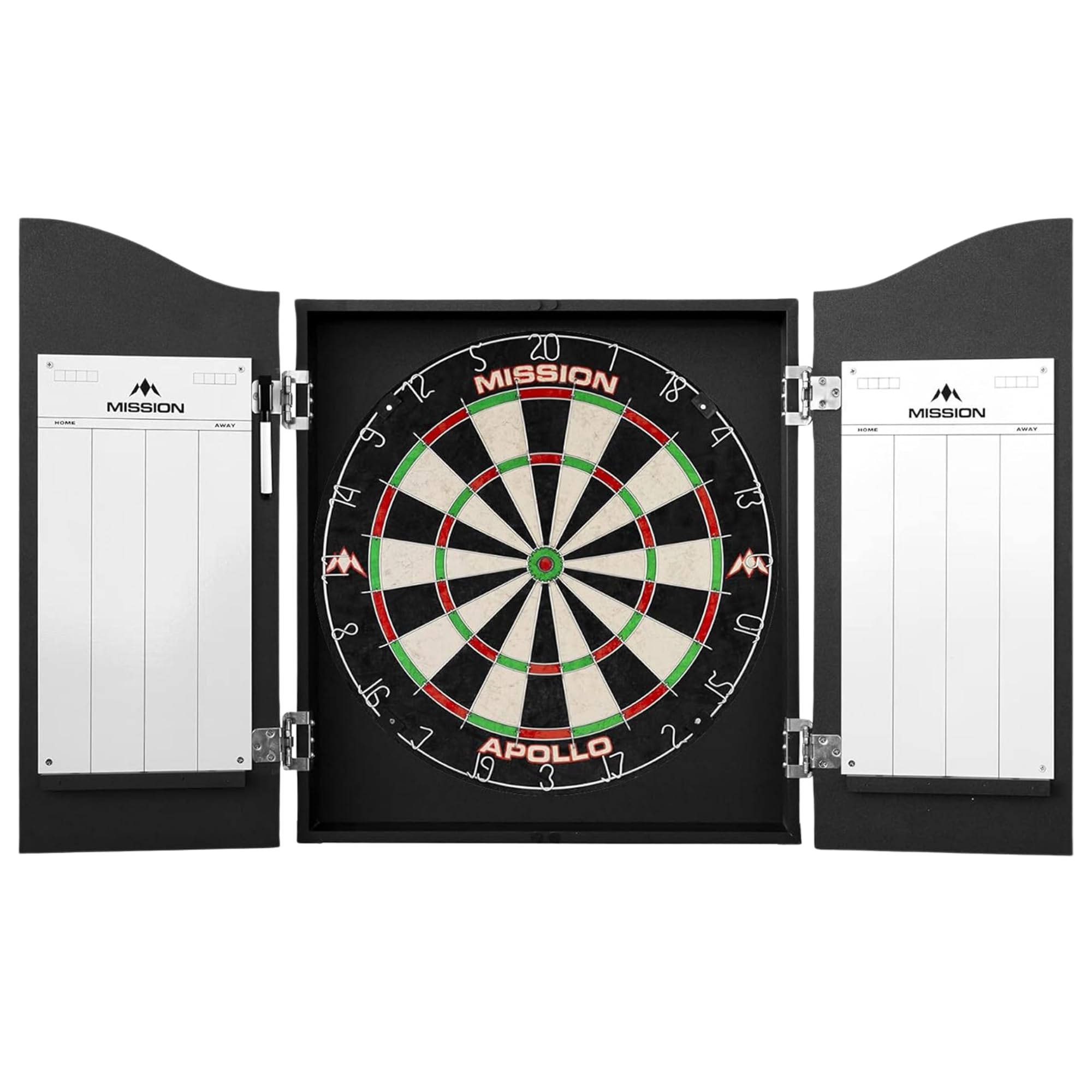 Mission Home Darts Centre - Completo di Bersaglio Apollo e 6 Freccette