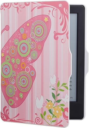 Miniatura 4 de Nupro Funda para Kindle, mariposa (8 generación, no es compatible con Paperwhite, Oasis o cualquier otra generación de Kindles)