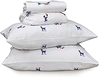 Vista 158 de RUVANTI Flannel Sheets Twin Size - 100% Cotton Double Brushed Twin Sheets Set, Deep Pockets 16 Inches, All Seasons Breathable & Extra Soft Bed Bali