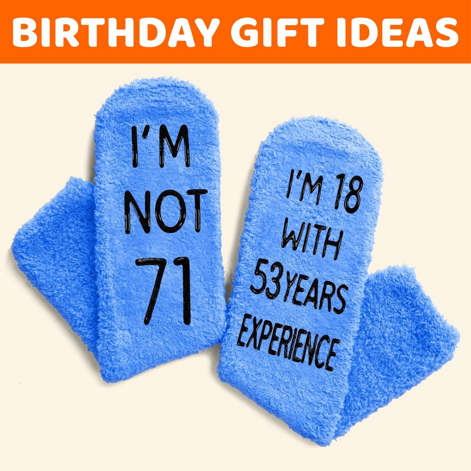HAPPYPOP Birthday Gift for Old Men - Socks for 80th 90th Elderly, Gift Ideas for Old Man - Image 6