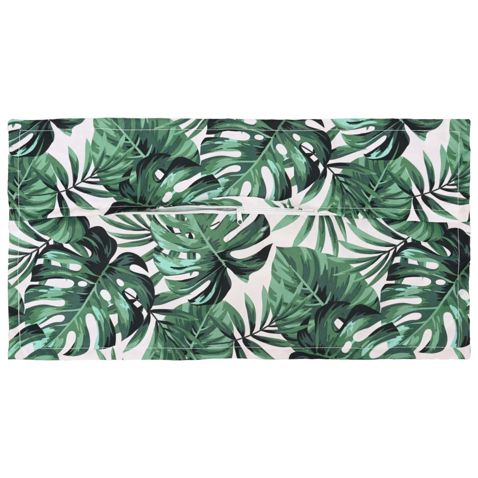 Kopfkissenbezug, 6 Stück, 40 x 80 cm, Polyester, Motiv Blätter