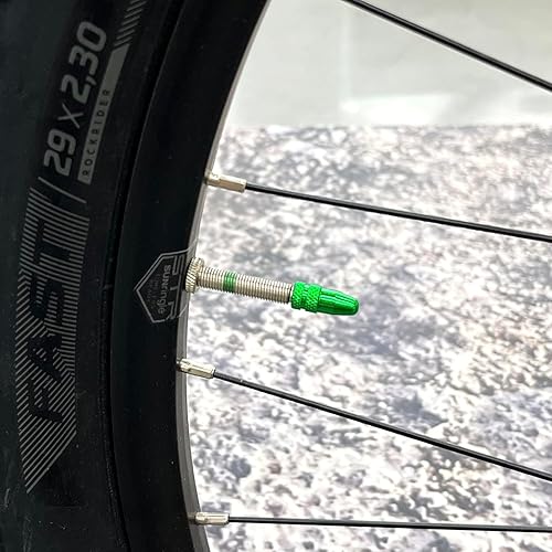 Miniatura 5 de Bike Presta - Tapas de válvula de aluminio anodizado para neumáticos de bicicleta, cubiertas de vástago de polvo de aire, utilizadas en válvulas