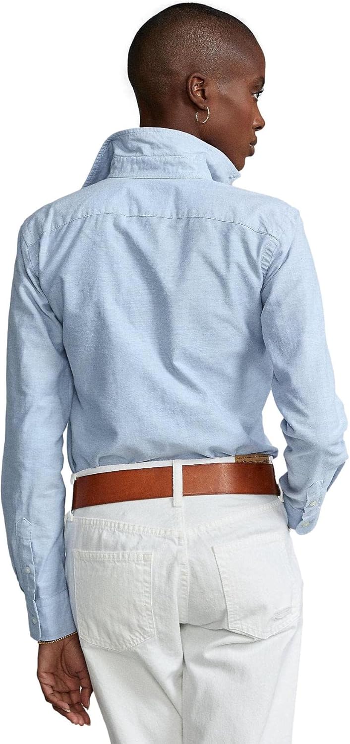 POLO RALPH LAUREN Women's Oxford Classic Fit Button Down Shirt - Image 5