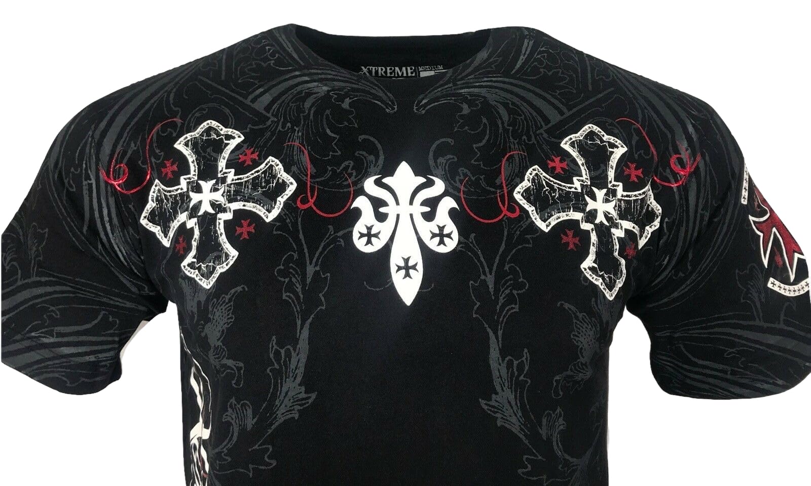 Xtreme Couture by Affliction T-shirt męski Glorious Tattoo Biker MMA S-6XL