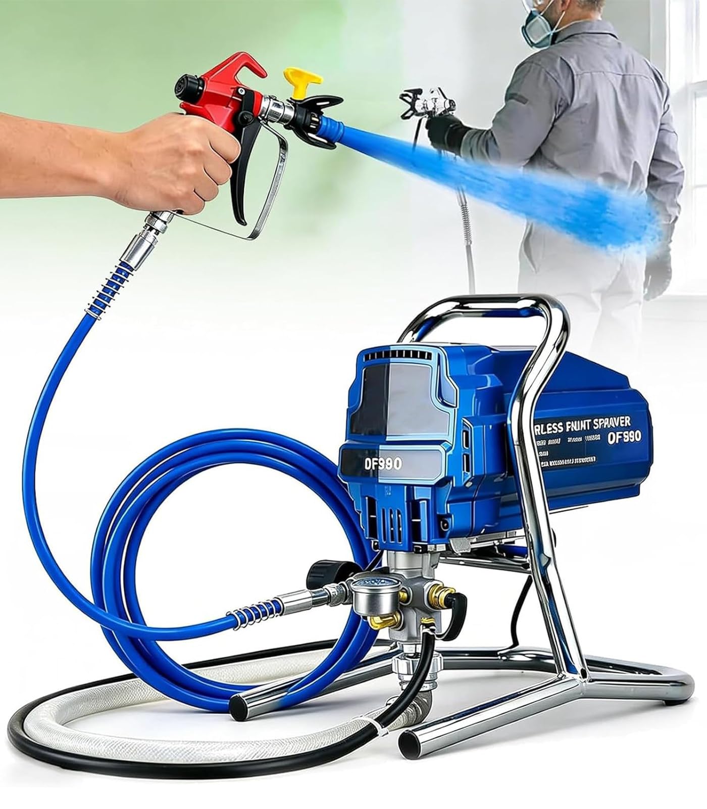 Wydajny elektryczny opryskiwacz ręczny 3000 PSI 110V