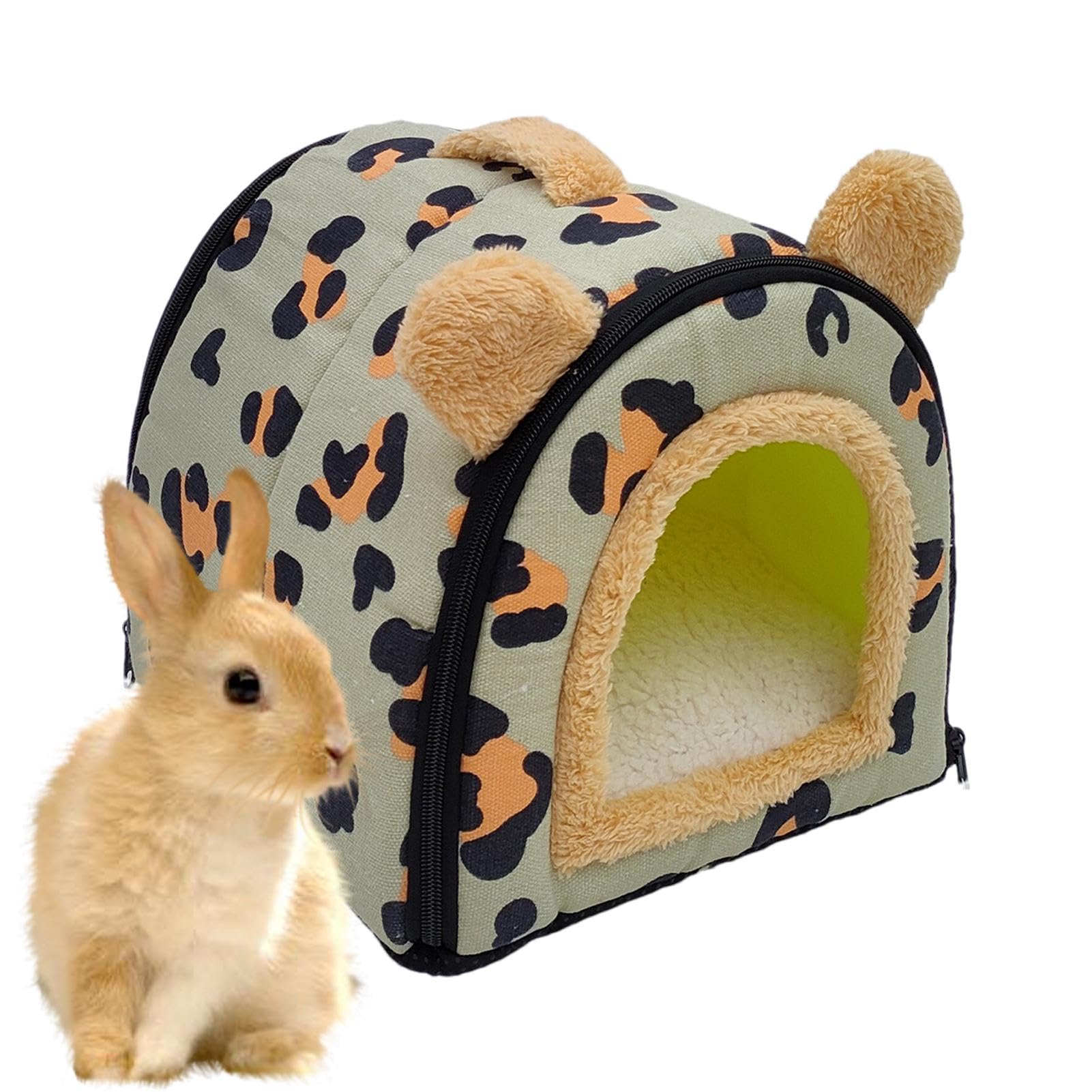Cama de hámster de felpa para el descanso cálido de tu mascota en invierno