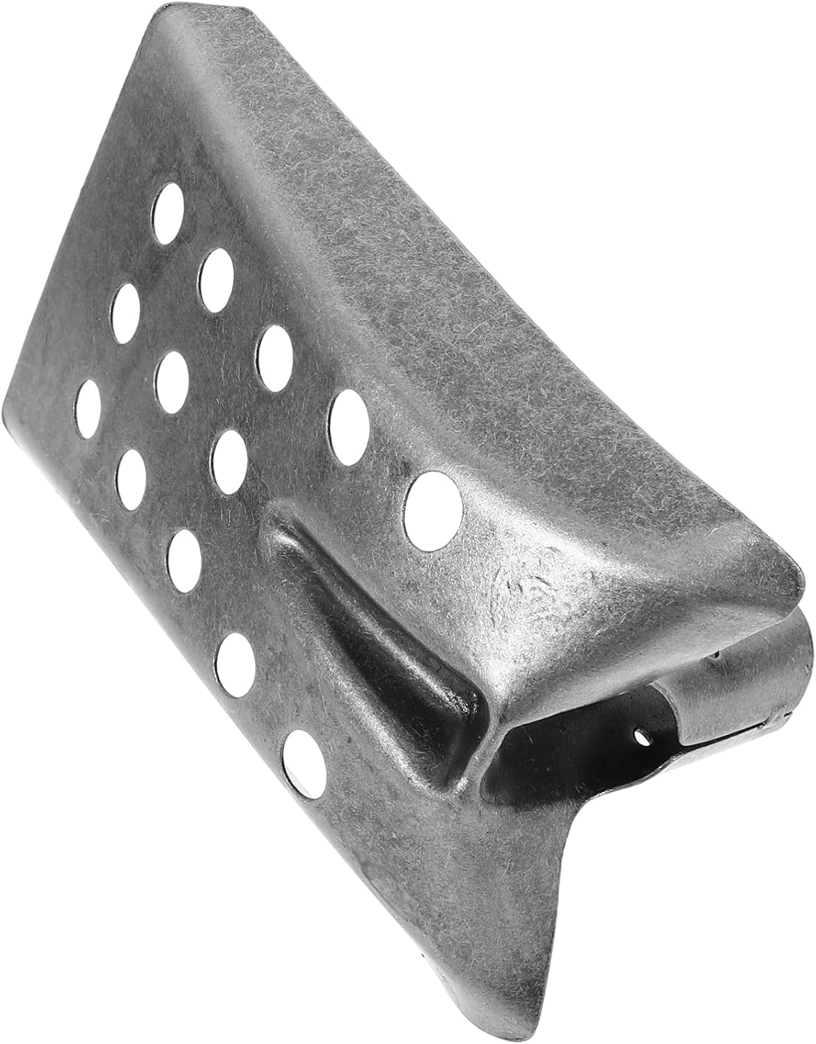 BESPORTBLE 2pcs Metal Sifting Shovel for Garden Drain Cleaning Manganese Steel Ergonomic Handle Mud Scoop Tool