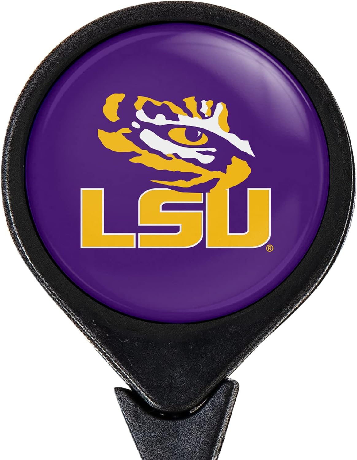 Desert Cactus Louisiana State University Retractable Badge Holder LSU ID Reel with Ticket Clip for Lanyard, Work, School & Office Access