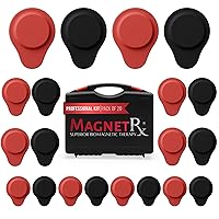 Vista 1 de Kit de Imanes Neodimio Biomagnéticos MagnetRX – Imanes para Biomagnetismo Médico – Imán Dr Goiz para Biomagnetismo Par de Imanes Biomagnéticos