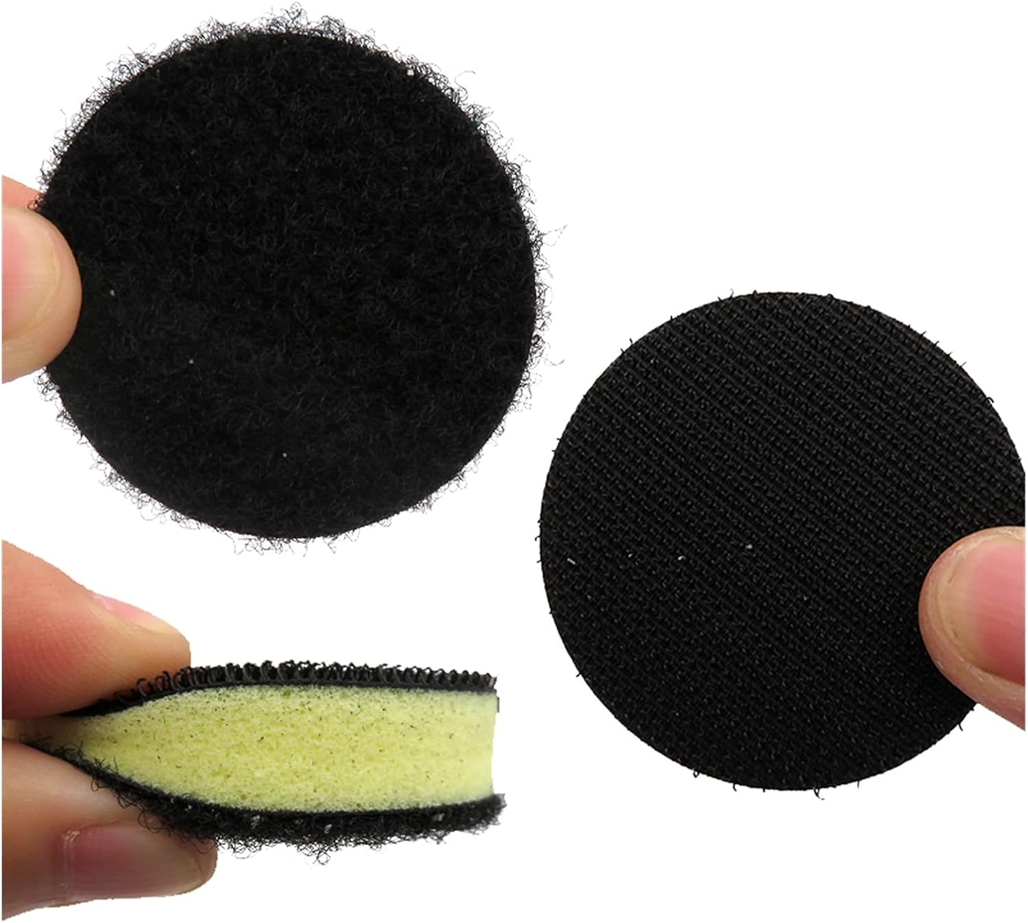 Sanding Sandpaper Sponge Brush 5PCS PU Foam Interface Pad 2 Inch 50mm Sanding Machine Liner Polishing Pad Power Tool Accessories Hook And Loop