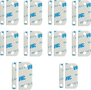 Replacement Adhesive for Ring Alarm Contact Sensors & Magnets (2nd Gen) – Double-Sided Mounting Tape for Secure Installation, Pack of 10 Sensor Pads & 10 Magnet Pads, Pre-Cut, No Cutting Needed