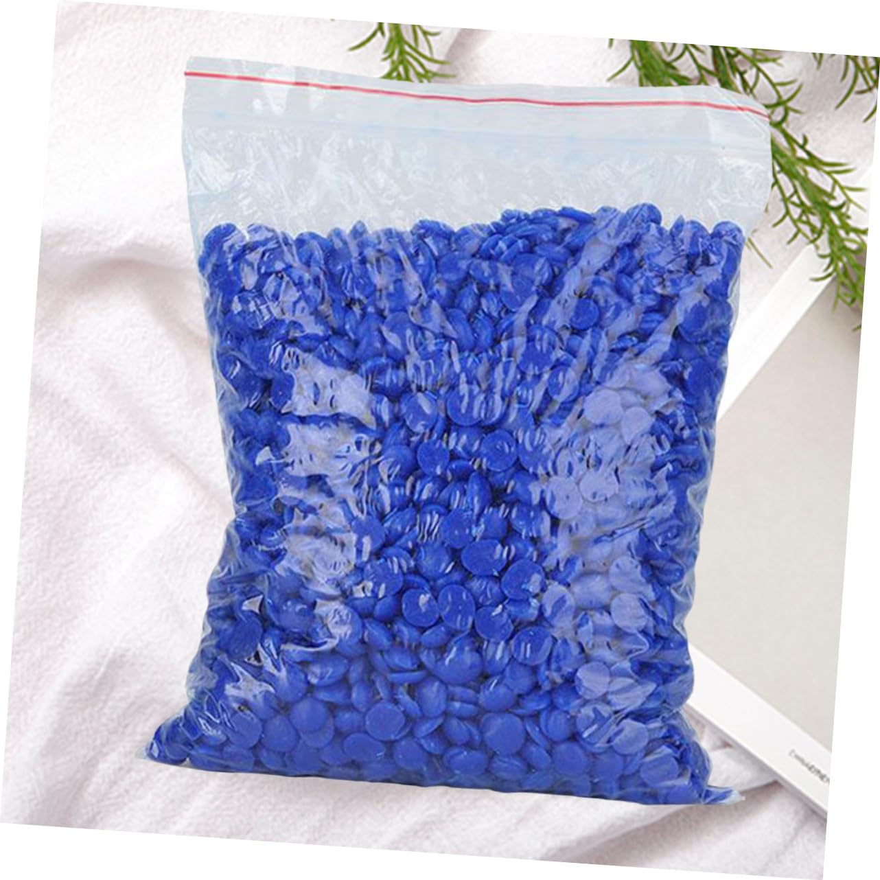 Baluue Universal Wax Mold for Jewelry Casting 450pcs Low Temperature Jewelry Making Waxes Blue Hemispherical Wax Beads