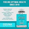 Focus Nootropic Supplement for Memory Brain Support – Natural Nootropic for Cognitive Support, Energy, Mental Clarity, and Concentration Boost – 60 Capsules