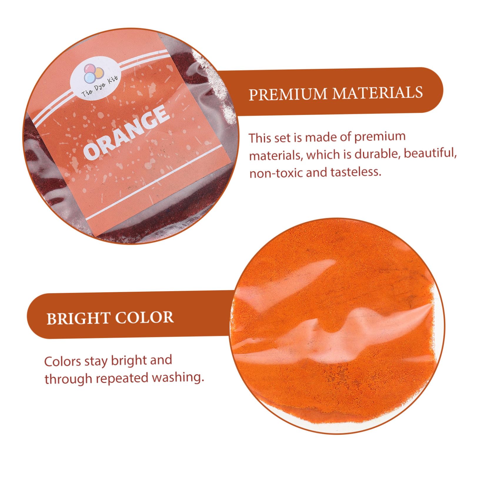 SUPVOX Kit di Polvere per Tintura Tessuti 24 Colori per DIY Tie Dye Pigmenti Sintetici, per Decorazioni Artigianali e Attività e Famiglie