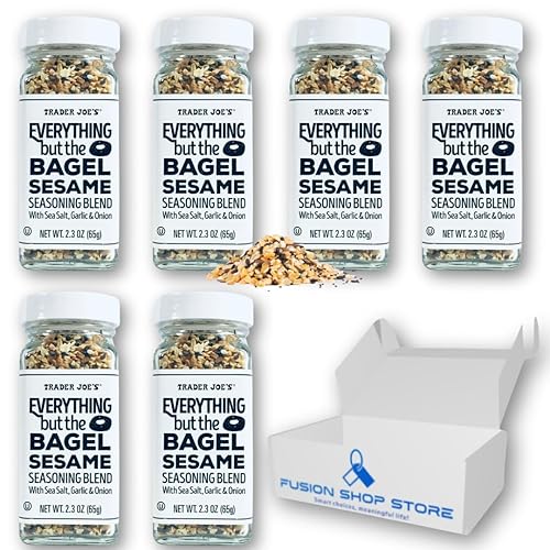 Condimento Everything Bagel - Trader Joe's 2.3 oz (6) en caja por Fusion Shop Store