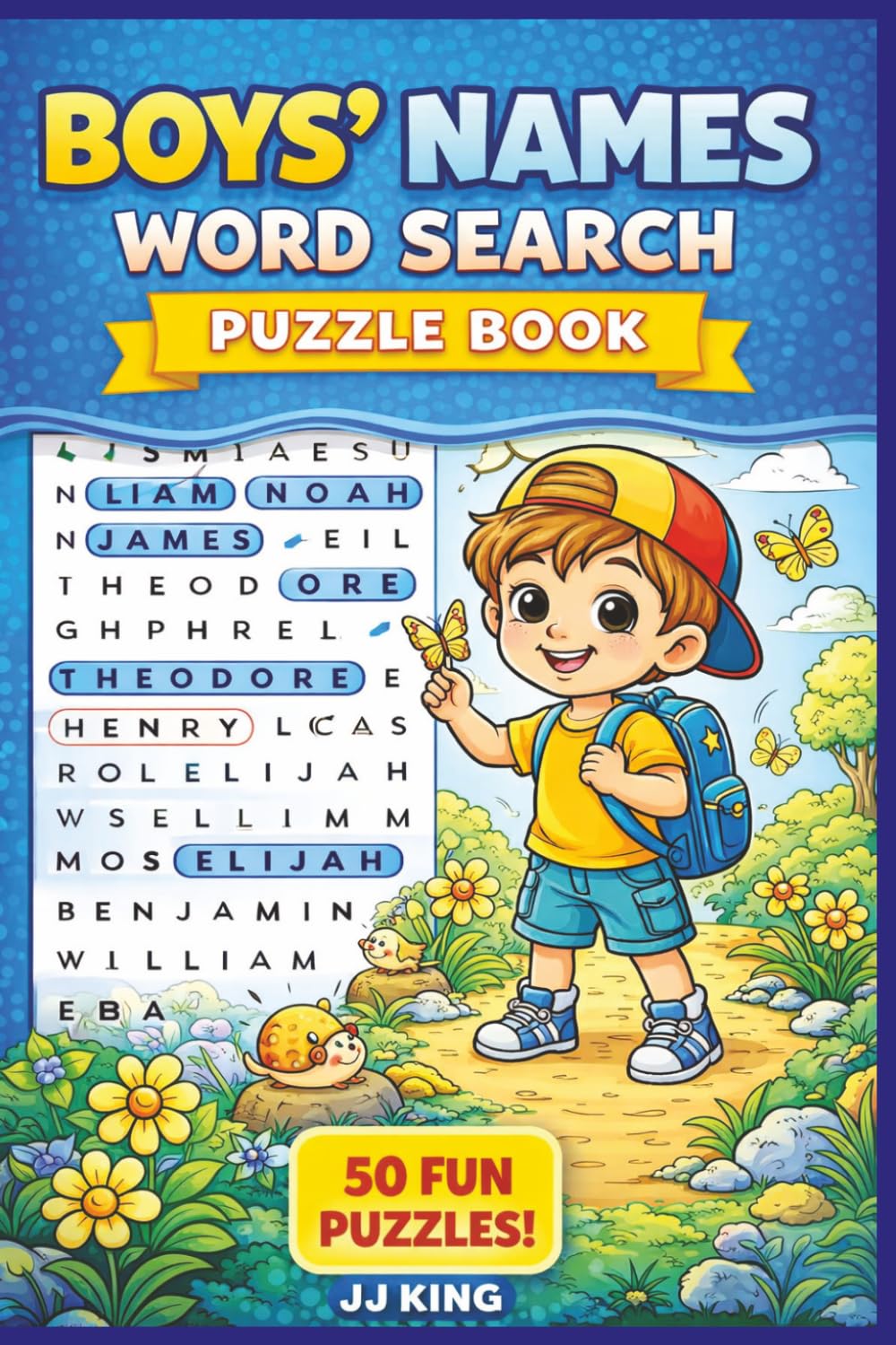 Boys' Names Word Search