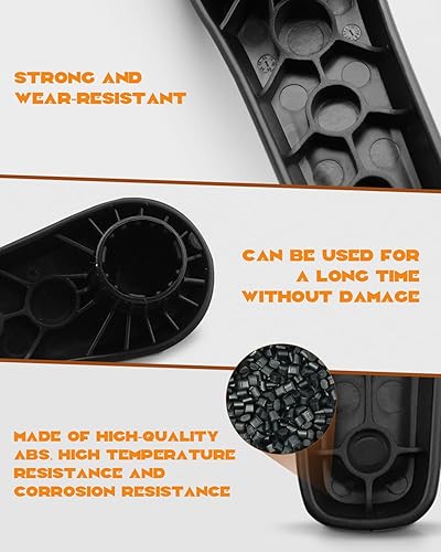 Miniatura 3 de Manija de palanca reclinable para asiento delantero para Beetle Coupe 2012-2017, compatible con Passat Jetta Sedan 2011-2017 para ajuste de espalda