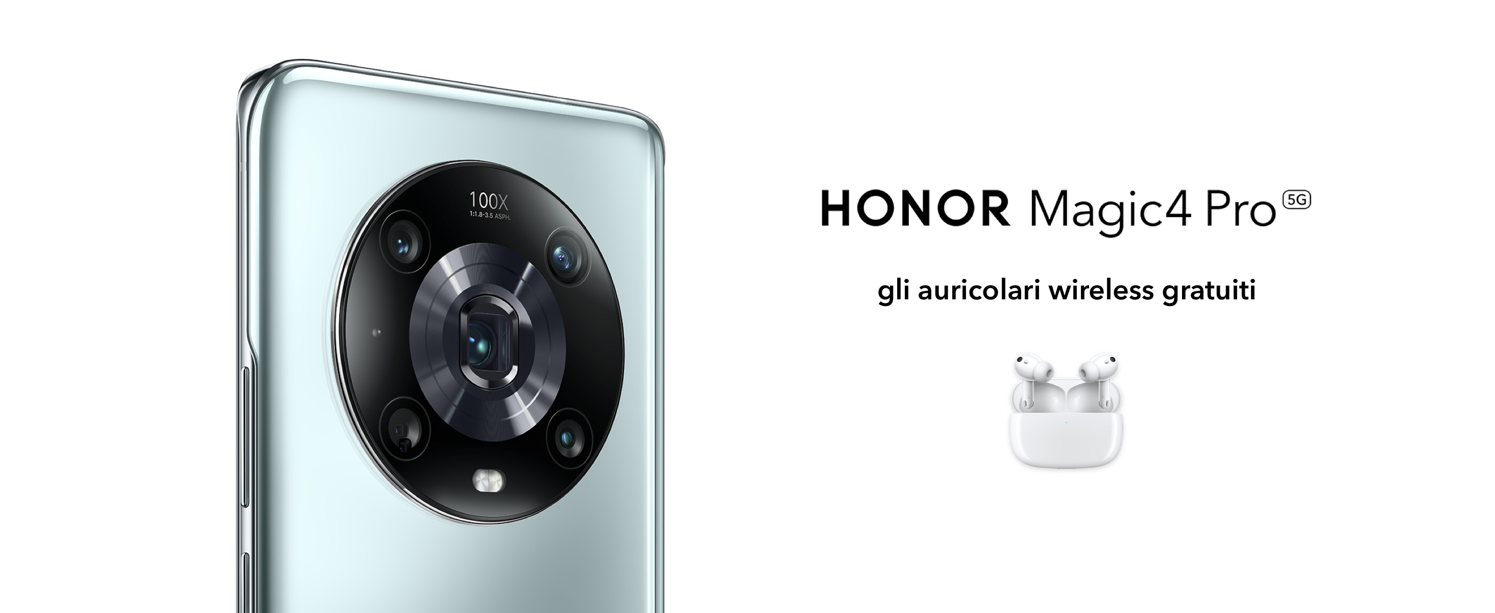 Honor Magic4 Pro - 5G Smartphone - 8+256GB, Schermo Curvo da 6,81