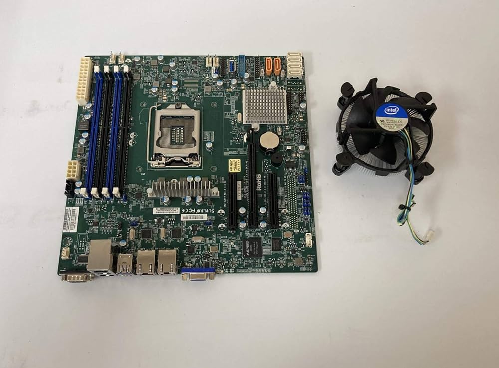 Amazon | Supermicro マザーボード MBD-X11SSL-F-B Xeon E3-1200