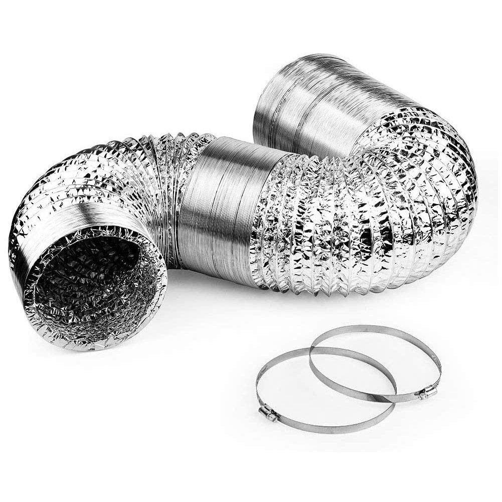 Buy Long Flexible Aluminum Air Ducting,Exhaust Hose,NonInsulated