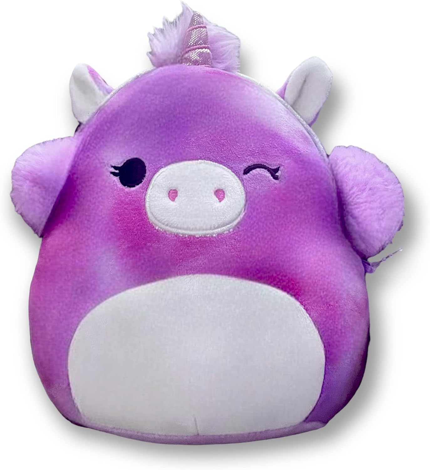 Squishmallows 7.5" Lola The Unicorn with Earmuffs Toys