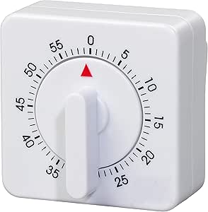 Minuterie De Cuisine Magnétique, Minuterie Visuelle Pour Enfants