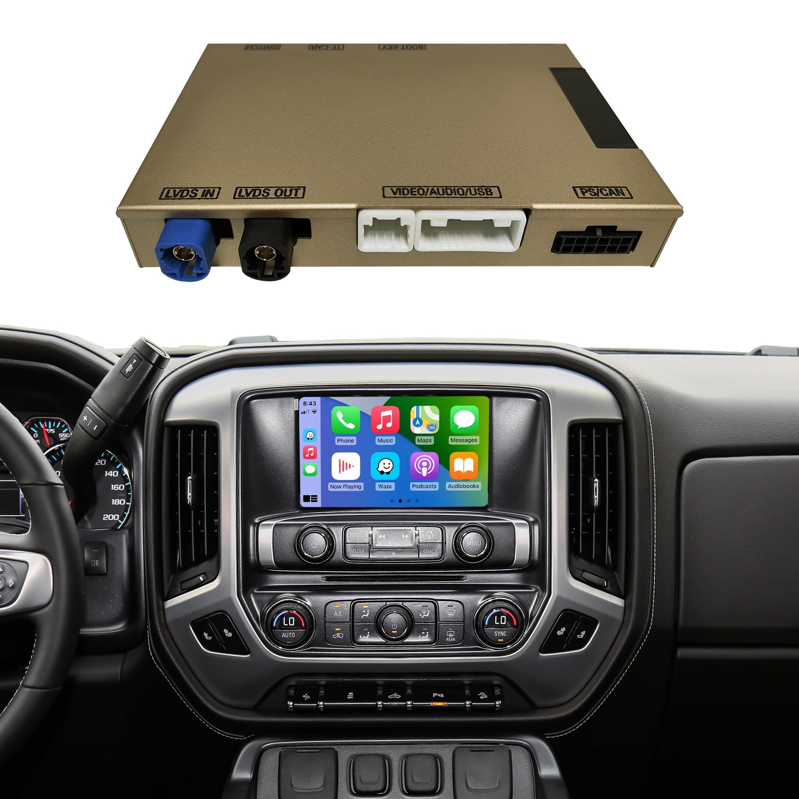 Road Top Wireless Carplay Android Auto for