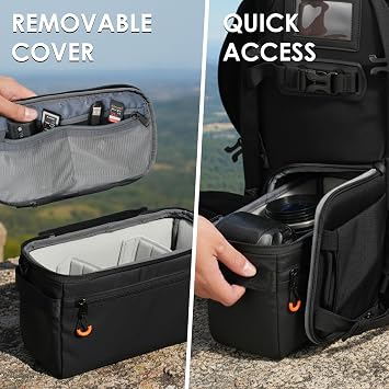 TARION Padded Camera Insert Bag Protective Framed DSLR Inner Case Organizer