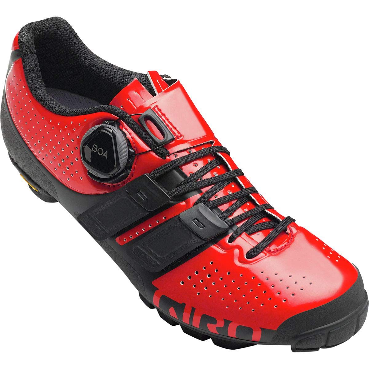 Giro SICA Women Mountain Cycling Shoes - Bright Red/Black (2020), 37.5
