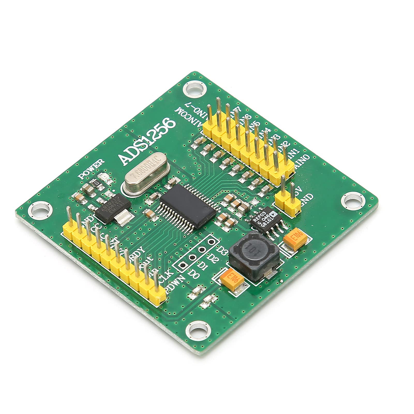Módulo de Conversión Analógico a Digital de 24 Bits ADC ADC Tablero de Adquisición-Versátil ADS1256 Convertidor