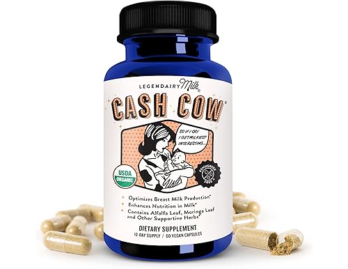 Cash Cow Legendairy | Breastfeeding Supplements to Boost Milk Supply and Enhance Lactation