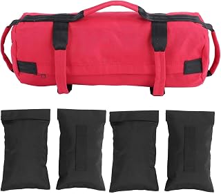 [Adjustable Sandbag Weight Set - Fitness & Power Training with Boxing Muscle Power Training - Weightlifting Sandbag for All-Around Fitness - Adjustable Weight Sandbag for Strength Training]