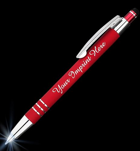 Miniatura 3 de Express Pencils - Juego de bolígrafos personalizados de regalo - Paquete de 2  Linterna LED de metal suave al tacto con caja de regalo  Bolígrafo de